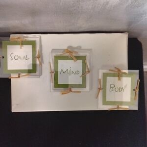 Soul Mind Body Wall Decor